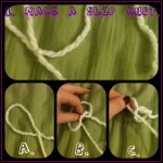 Make a slip knot